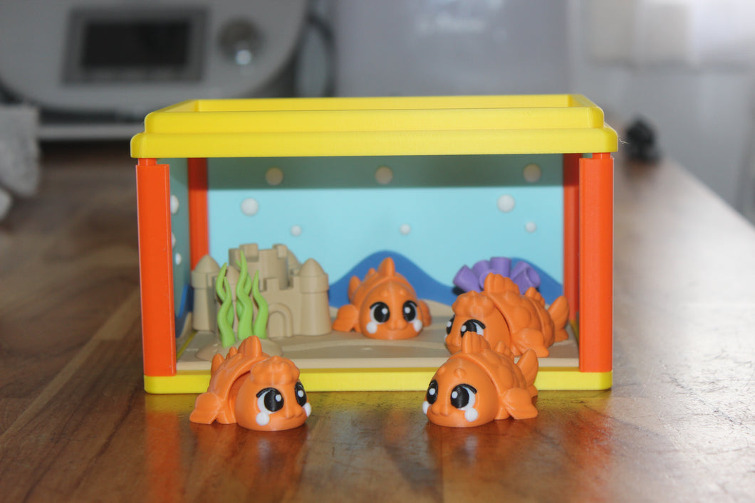 Mini Beach Fish Tank Play Set