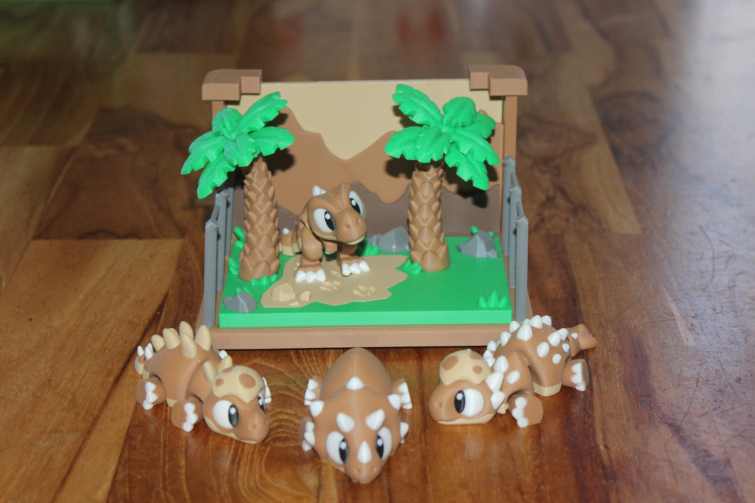 Mini Dinosaur Jungle Play Set