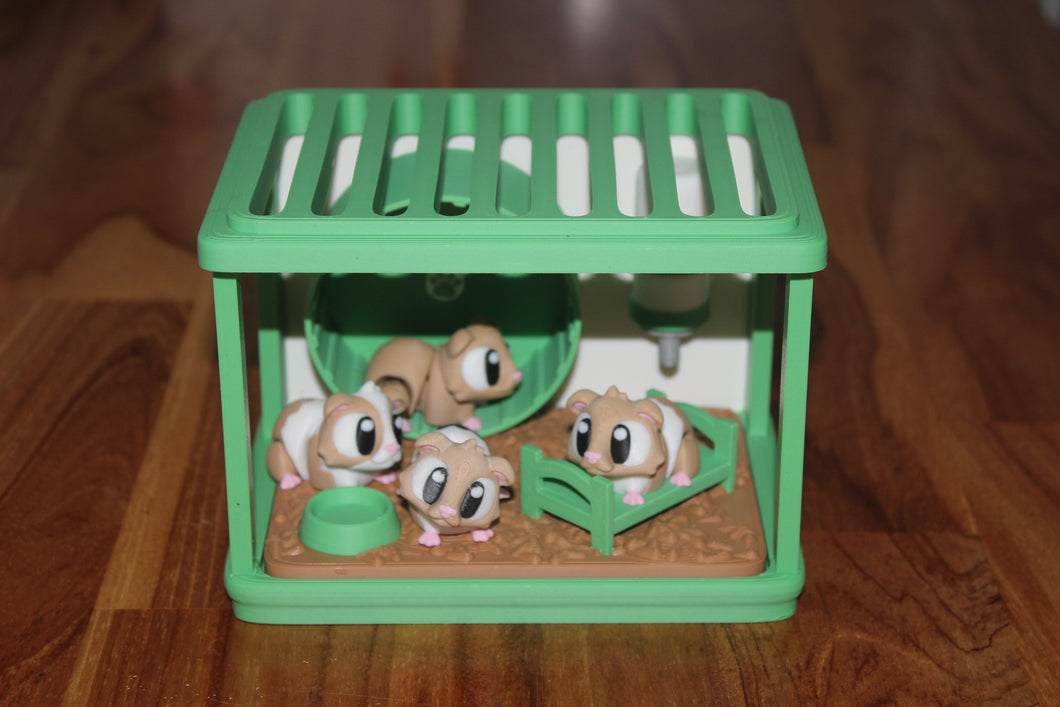 Mini Guinea Pig Enclosure Play Set