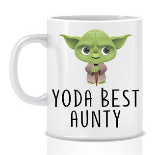 Yoda Best Aunty Mug - Made by Skye