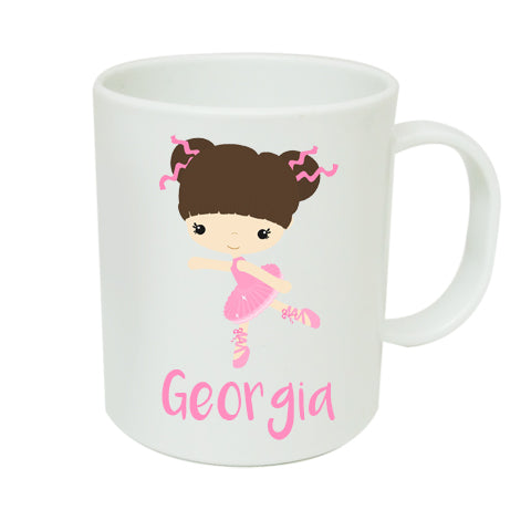 Personalised Ballerina Mug - Made by Skye