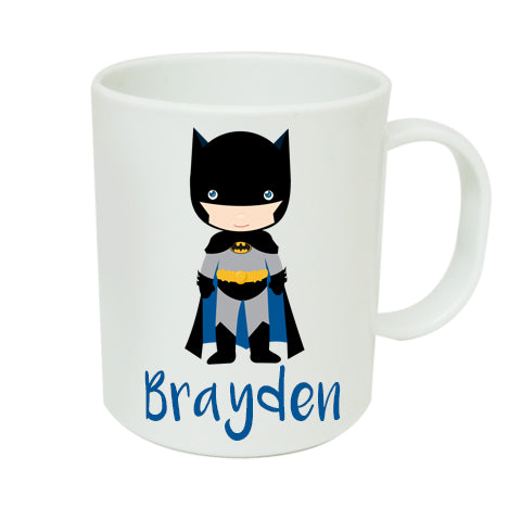 Personalised Bat Boy Mug - Made by Skye