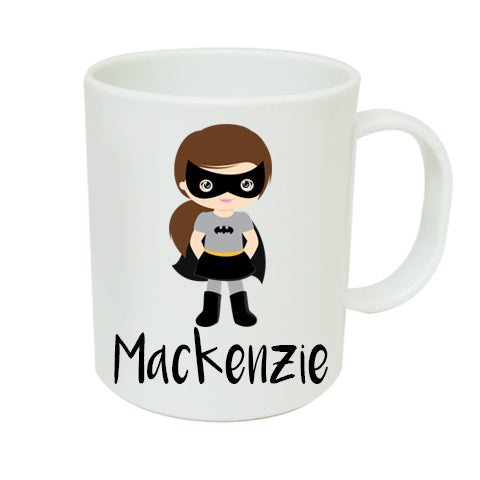 Personalised Bat Girl Mug - Made by Skye