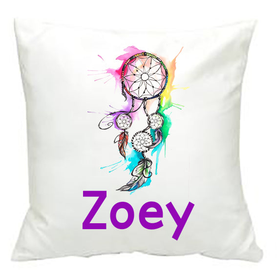 Personalised Dream Catcher Cushion Cover - Made by Skye