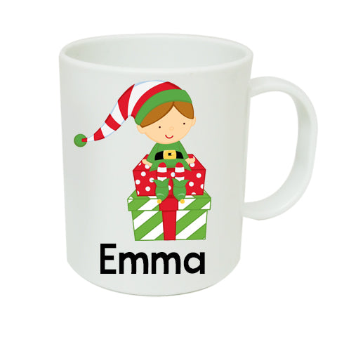 Personalised Elf Mug - Made by Skye