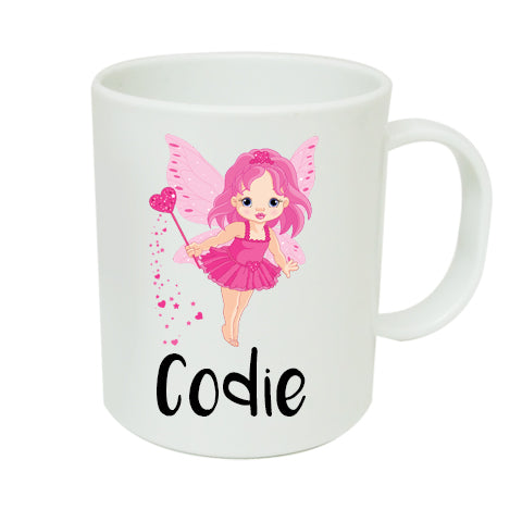 Kids Personalised Fairy Mug - Made by Skye