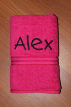 Personalised Bath Towels - Made by Skye