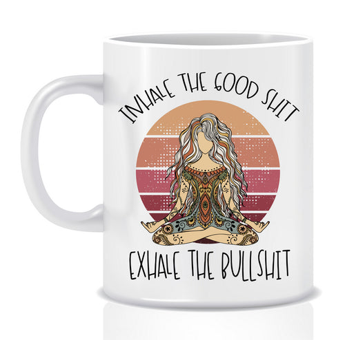 Inhale the Good Shit Mug - Made by Skye