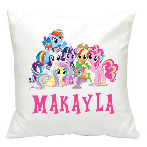 Personalised MLP Inspired Cushion Cover - Made by Skye