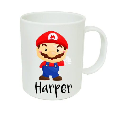 Personalised Mario Mug - Made by Skye
