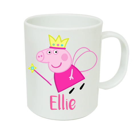 Personalised Peppa Inspired Mug - Made by Skye