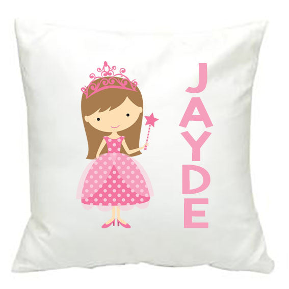 Personalised Princess Cushion Cover - Made by Skye
