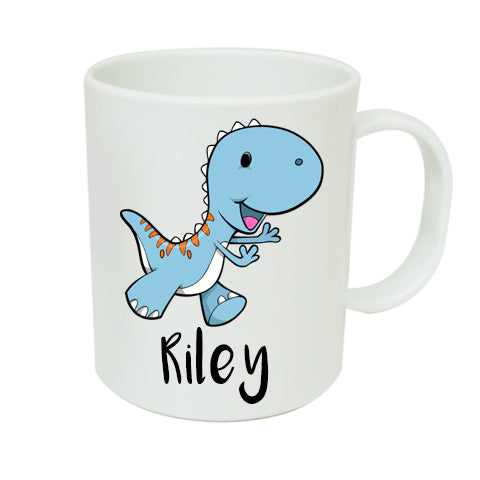 Personalised Kids Dinosaur Mug - Made by Skye