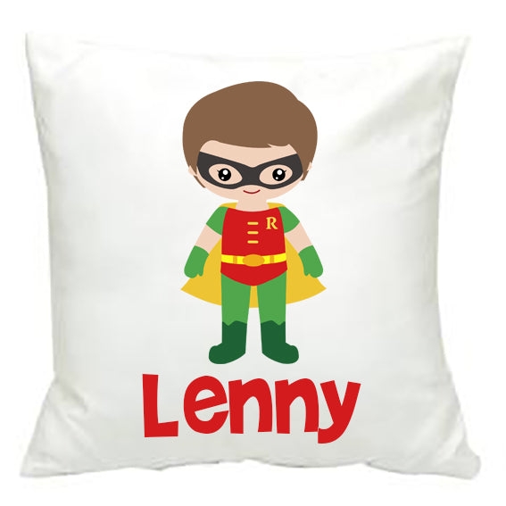 Personalised Robin Cushion Cover - Made by Skye