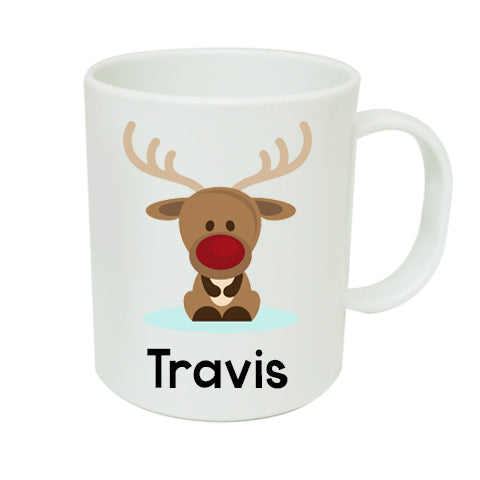 Personalised Rudolph Mug - Made by Skye