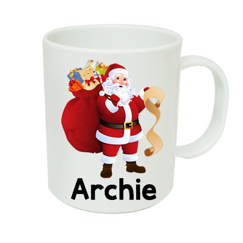 Personalised Santa Mug - Made by Skye