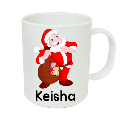 Personalised Santa Mug - Made by Skye