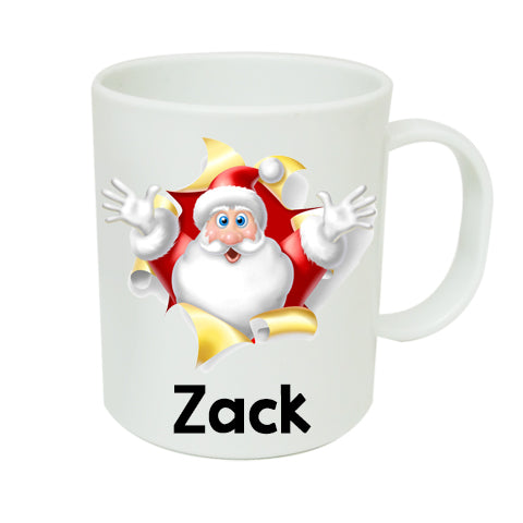 Personalised Santa Mug - Made by Skye