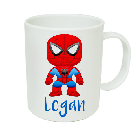 Personalised Spider Boy Mug - Made by Skye