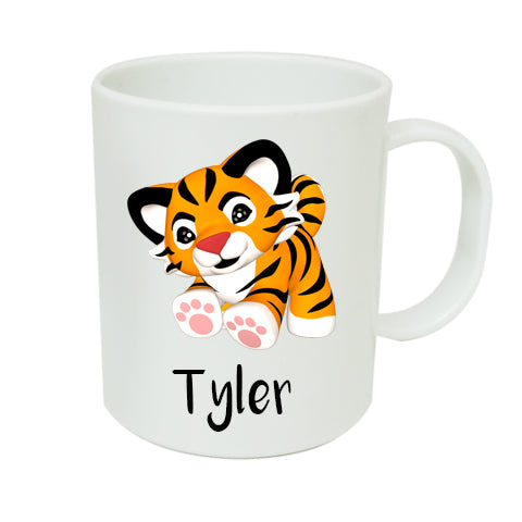 Personalised Kids Tiger Mug - Made by Skye